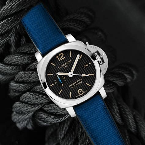 small panerai rubber strap|genuine Panerai straps.